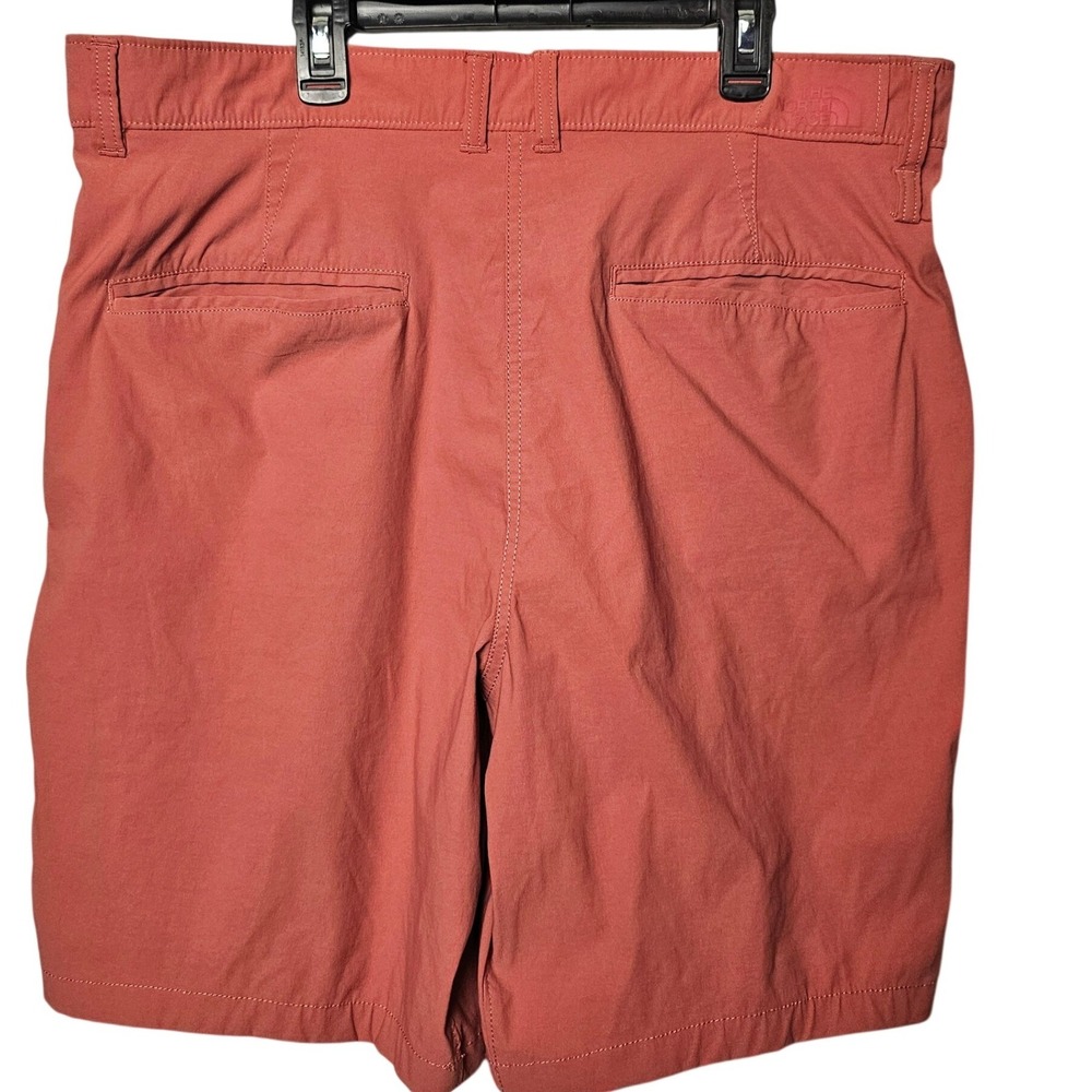 The North Face Mens Regular Fit Shorts Burnt Orange Rust Hiking Trail Sz 36 NWOT - Picture 2 of 10